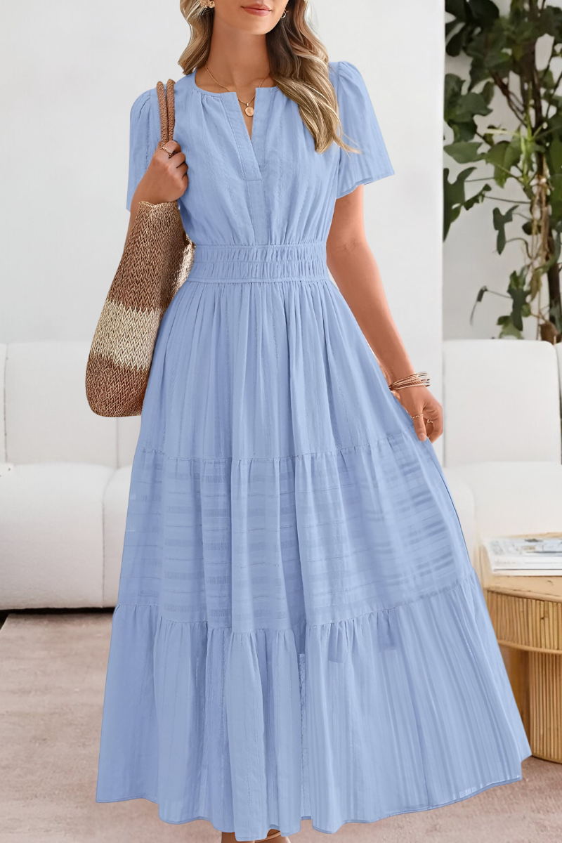 Ava Women's Midi Dress | Cotton Blend, Summer Boho Style 7