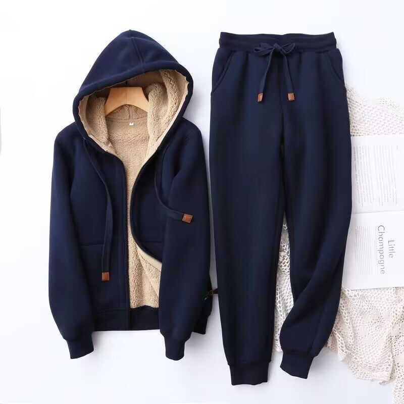 Ava Women's Sweat Suit | Soft Hoodie and Jogger Set, Cozy Fabric 2