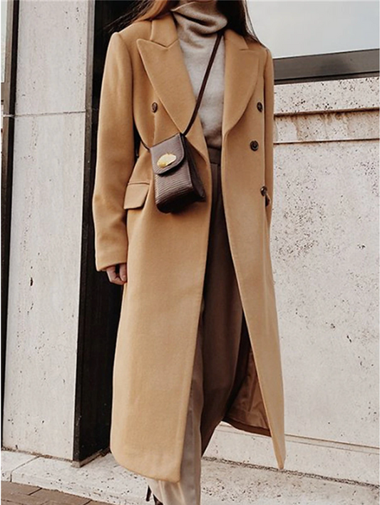 Ava Women's Trench Coat | Elegant Winter Essential, Tailored Fit 1