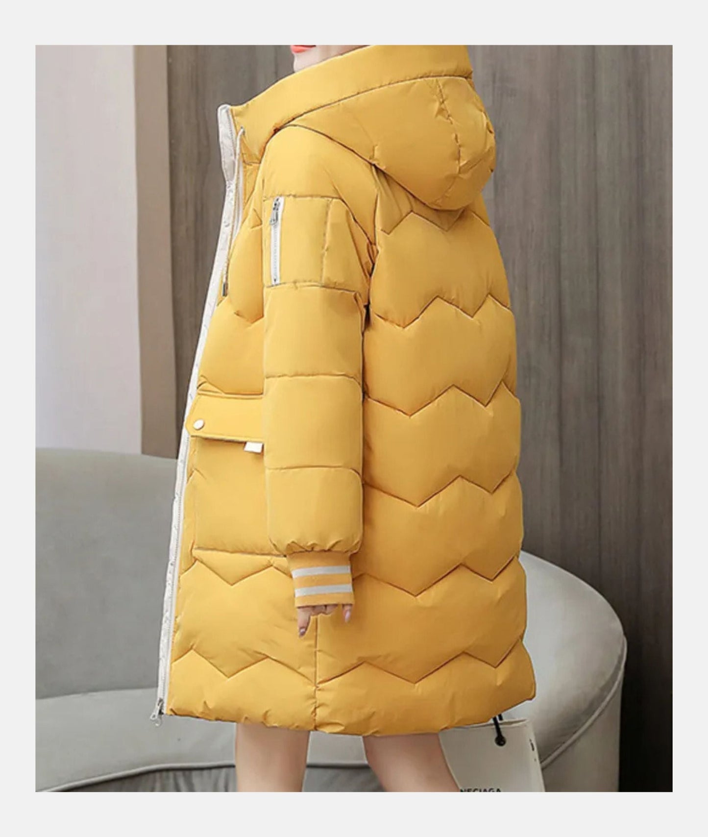 Ava Women's Winter Coat | Insulated, Chic Design 3