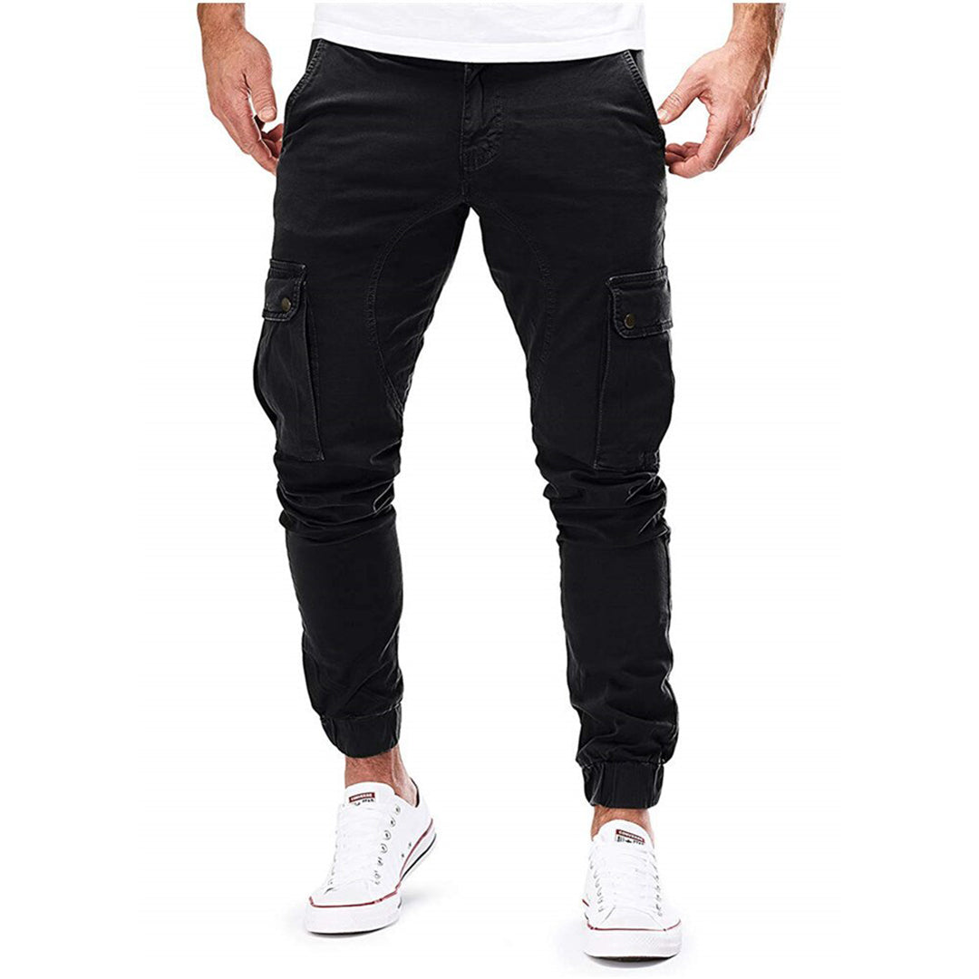 Benson Men's Cargo Trousers | Durable Fabric, Multiple Pockets 8