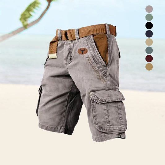Cali Men's Cargo Shorts | Lightweight, Relaxed Fit with Multiple Pockets 1