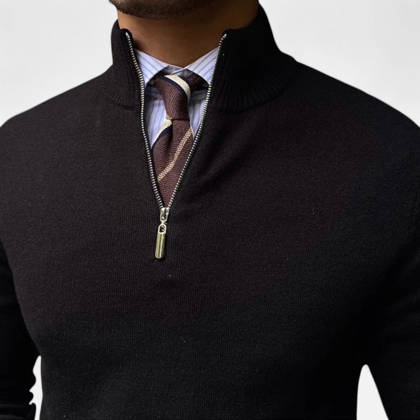Carter Men's Half Zip Sweater | Tailored Fit, Spring Essential 6
