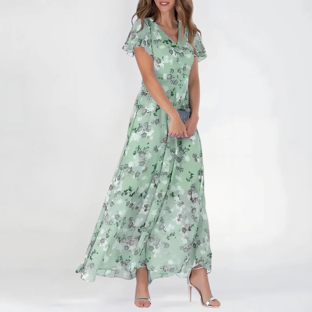 Daisy Women's Floral Maxi Dress | Flattering Fit, Lightweight Fabric 3