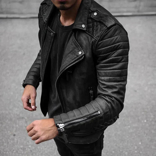 Dante Men's Jacket | Premium Leather, Biker Style 1