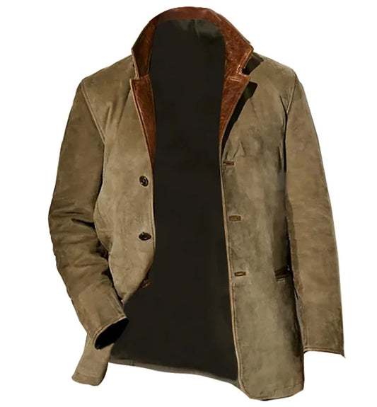Dante Men's Jacket | Vintage Button Down, Classic Comfort 1