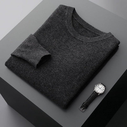 Darren Men's Pullover Sweater | Classic Comfort, Minimalist Design 1