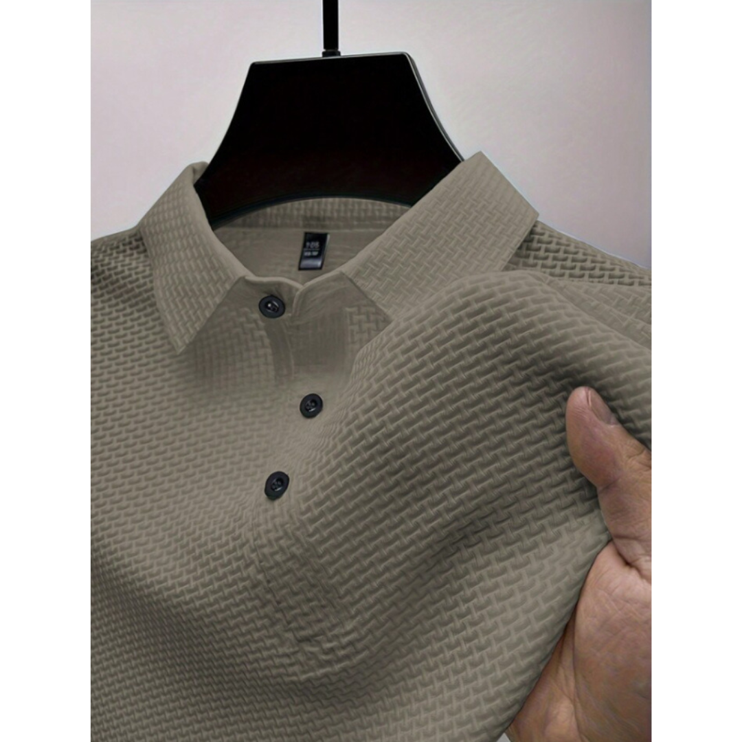 Eli Men's Polo Shirt | Structured Fit, Casual Elegance 6