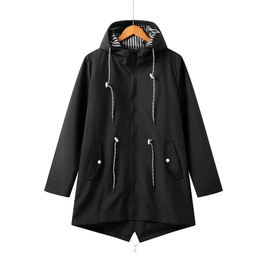 Eloise Women's Casual Jacket | Cozy Hooded Design 1