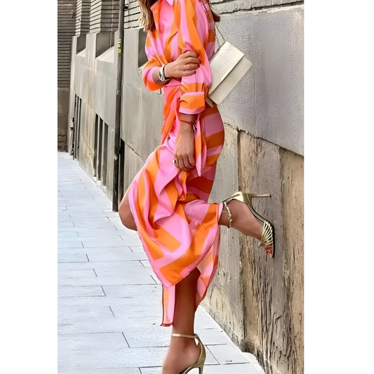 Evelyn Women's Wrap Dress | Soft Fabric, Timeless Elegance 1