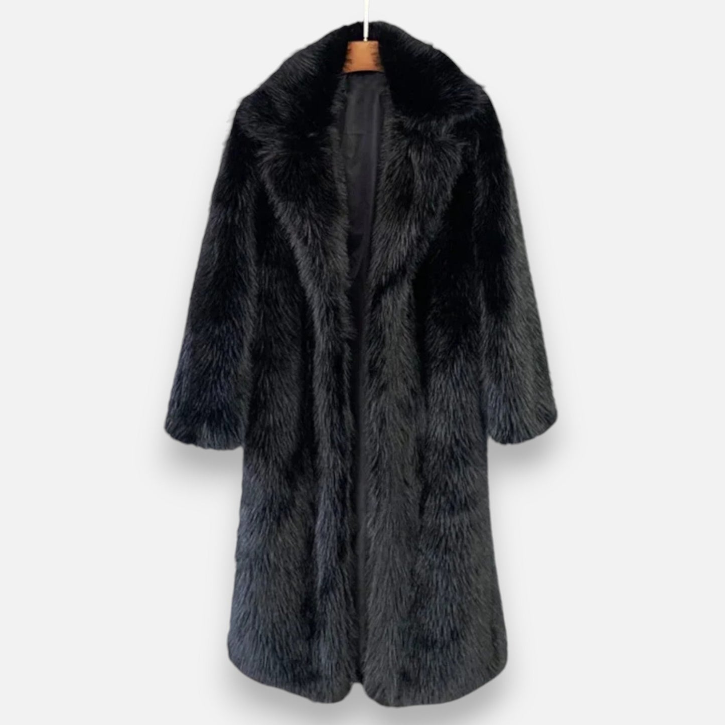 Faye Women's Winter Coat | Oversized Faux Fur Elegance 7