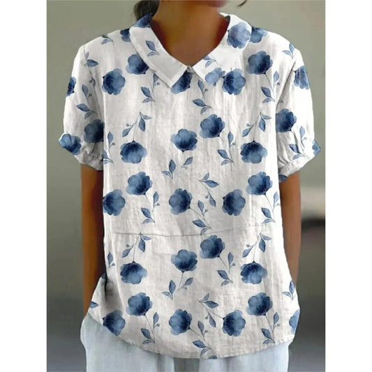 Fiona Women's Floral Blouse | Airy Comfort, Casual Style 1