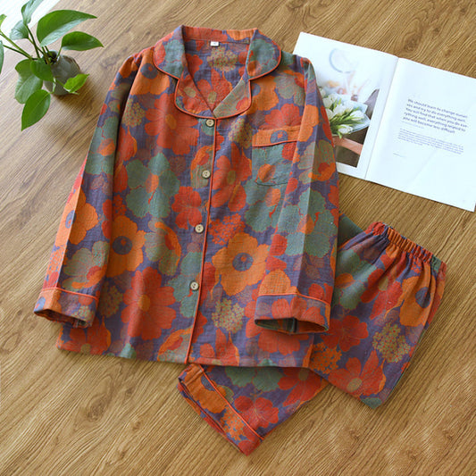 Fiona Women's Pajama Set | Floral Print, Comfortable Pyjamas 1