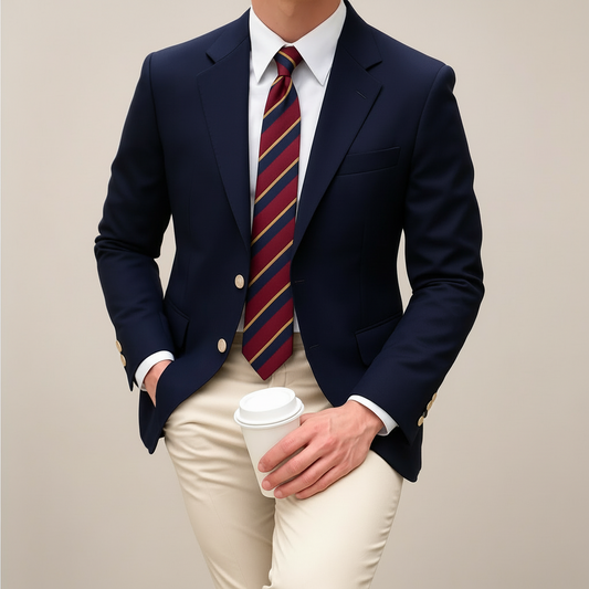 Gavin Men's Tailored Blazer Jacket | Lightweight Spring Design 1