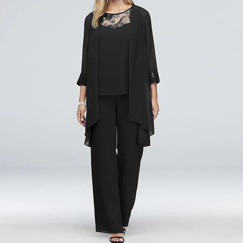 Gina Women's Matching Top and Trousers Set | Elegant Spring Style, Comfortable Fit 3