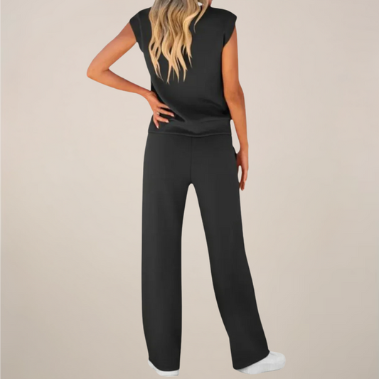 Gina Women's Relaxed Pants Set | Effortless Comfort for Spring 1