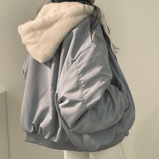 Gina Women's Zip Jacket | Cozy Oversized Fit 1