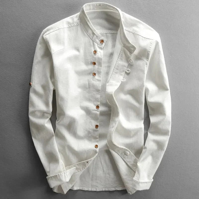 Heidi Men's Shirt | 90% Cotton Blend, Elegant Japanese Design 6