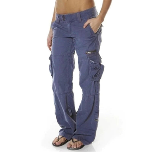 Hera Women's Cargo Trousers | Lightweight Polyester with Functional Pockets 1