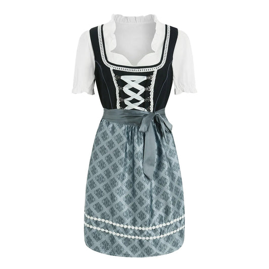Hera Women's Dirndl Dress | 100% Polyester, Traditional Bavarian Style 1
