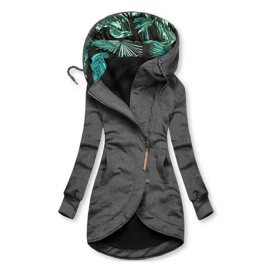 Hera Women's Winter Jacket | 100% Polyester, Floral Print 1