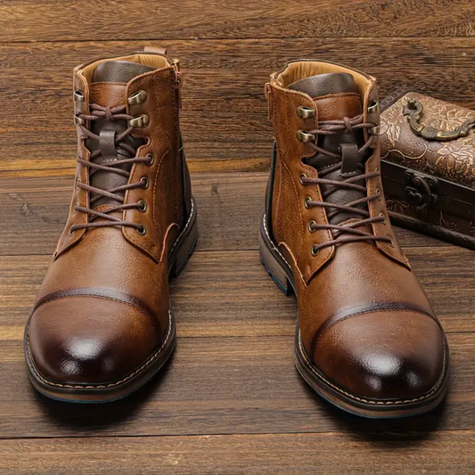 Hugo Men's Hiking Boots | Durable Grip Sole, All-Day Comfort 1