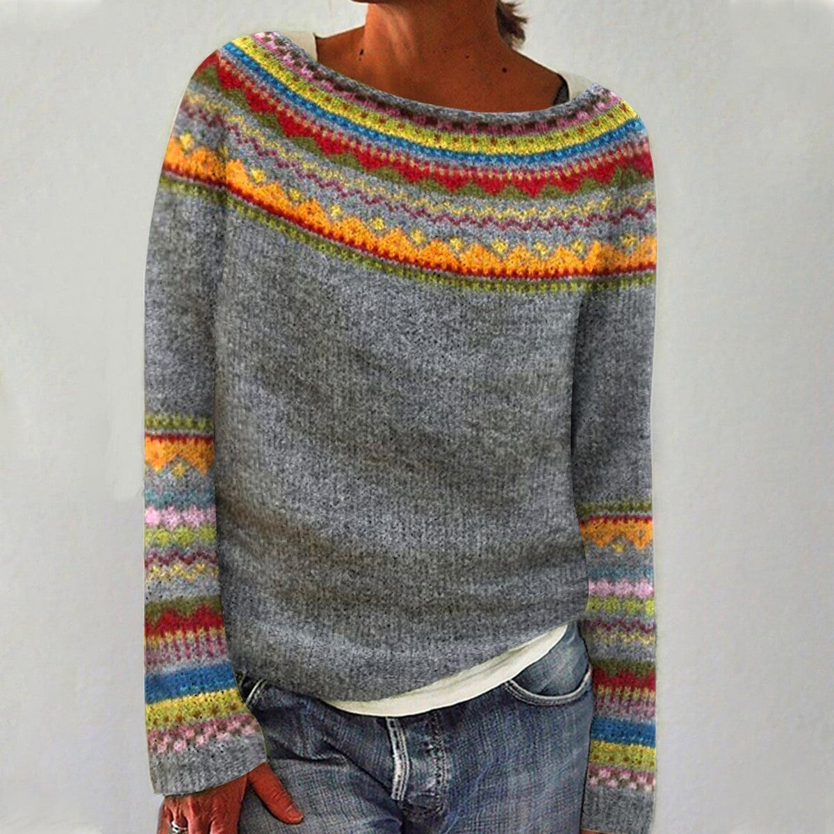 Jade Women's Knitted Sweater | Cozy Warmth for Winter 1