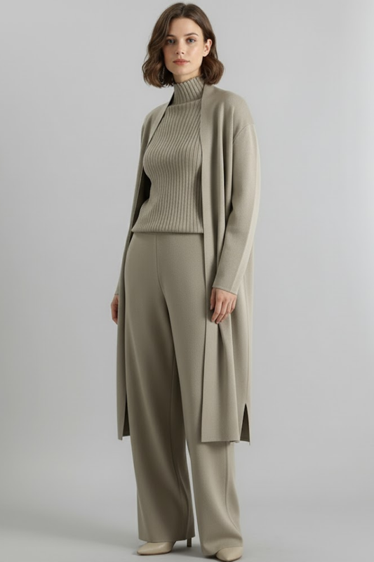Jade Women's Three Piece Pant Set | Elegant Spring Style 1