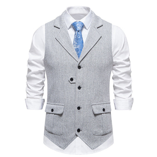 Jasper Men's Dress Vest | Tailored Elegance, Formal Occasions 1
