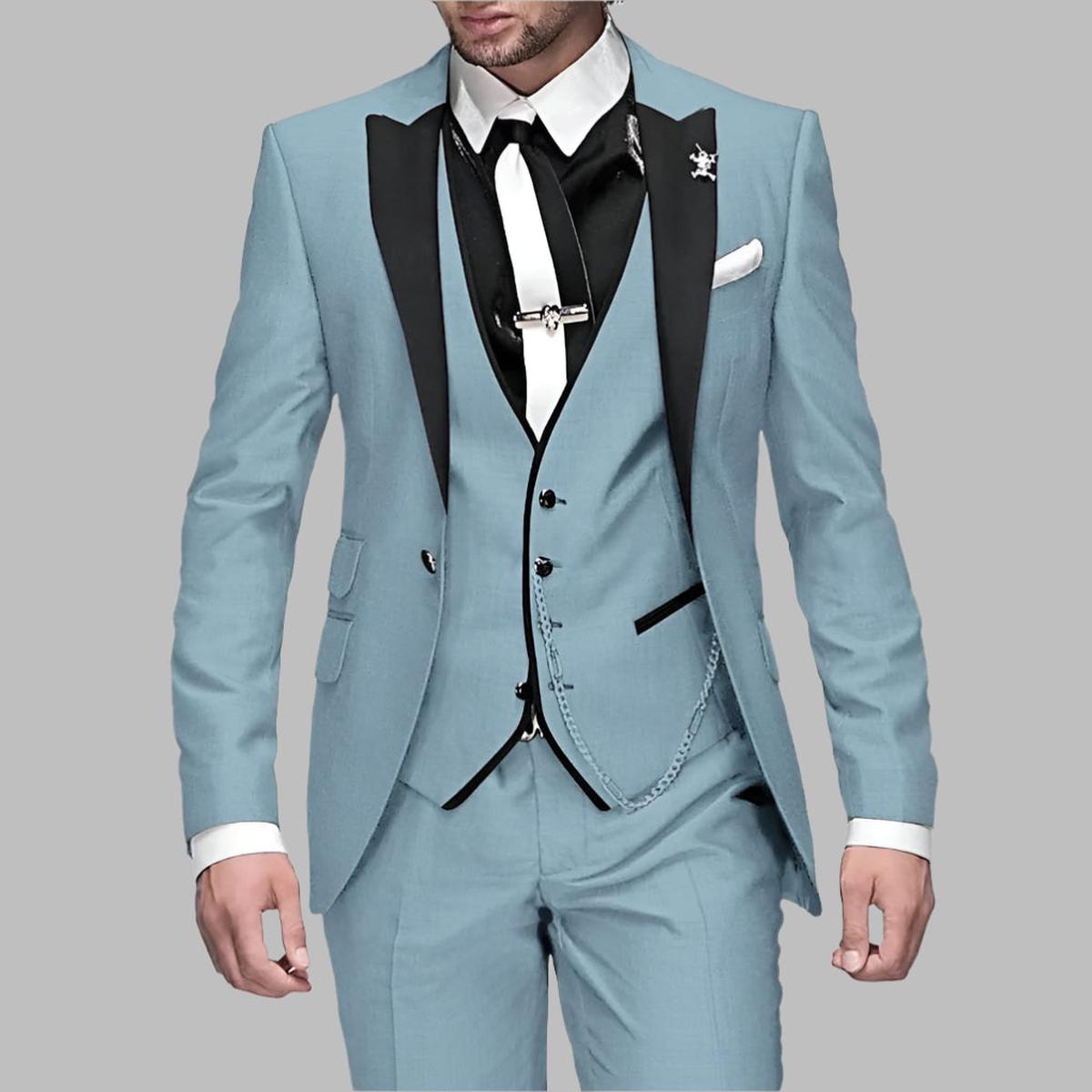 Jasper Men's Suit | Tailored Three-Piece Wedding Ensemble 6
