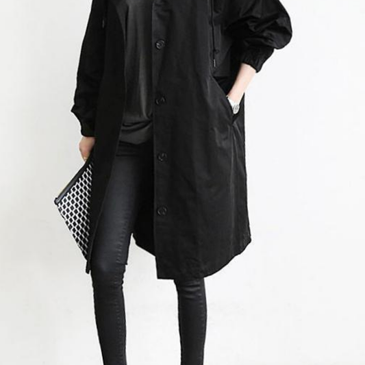 Lara Women's Long Trench Coat | Classic Design for Winter 1