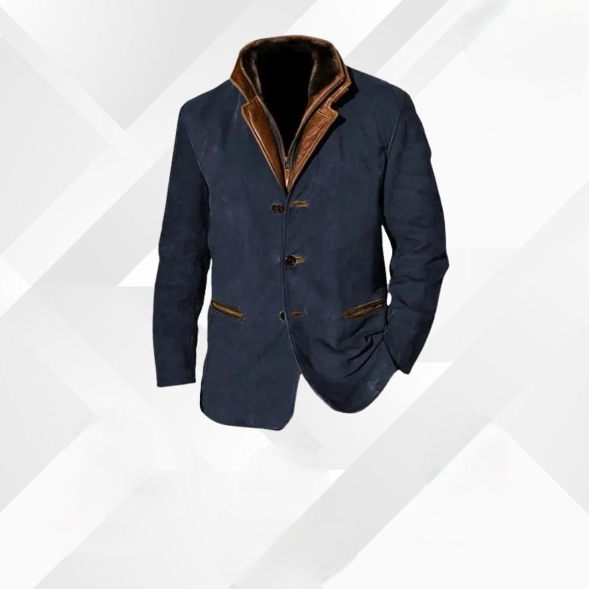 Liam Men's Blazer Jacket | Tailored Semi-Formal Elegance, Casual Fit 3