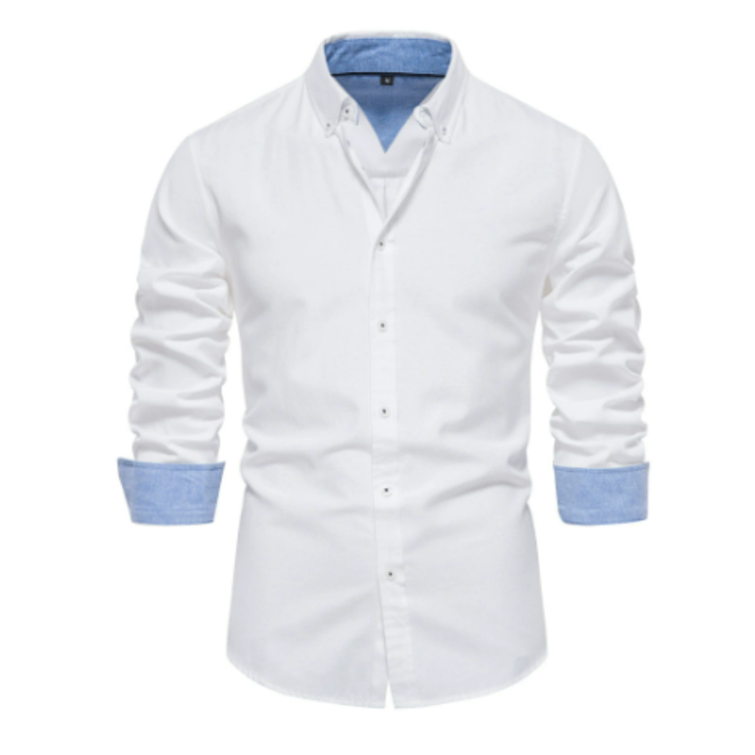 Liam Men's Polo Shirt | Stand-Up Collar, Versatile Style 6