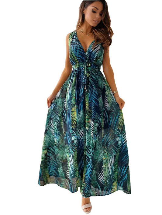 Lieve Women's Maxi Dress | Floral Print, Elegant Summer Style 1