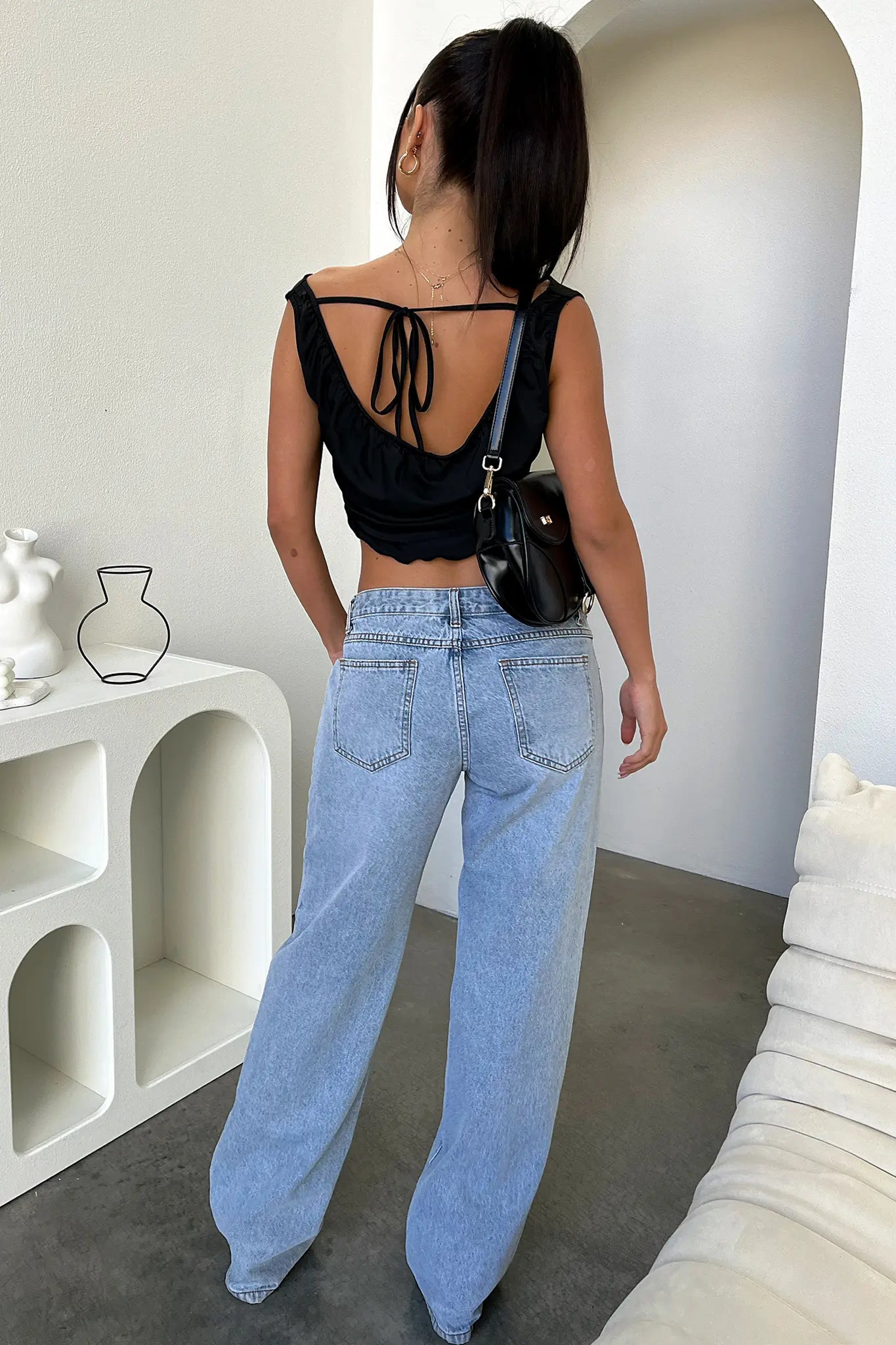 Lina Women's Jeans | Relaxed Straight-Leg Fit, Everyday Denim 4