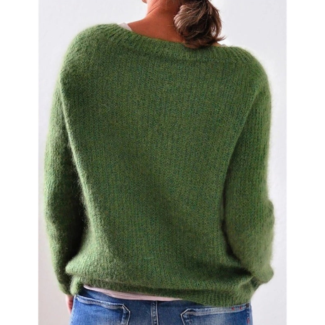Lina Women's Sweater | Cozy Knit, Versatile Style 1
