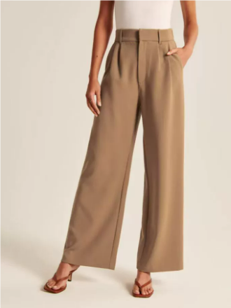Luna Women's Wide Leg Pants | High-Waisted Comfort Trousers 3