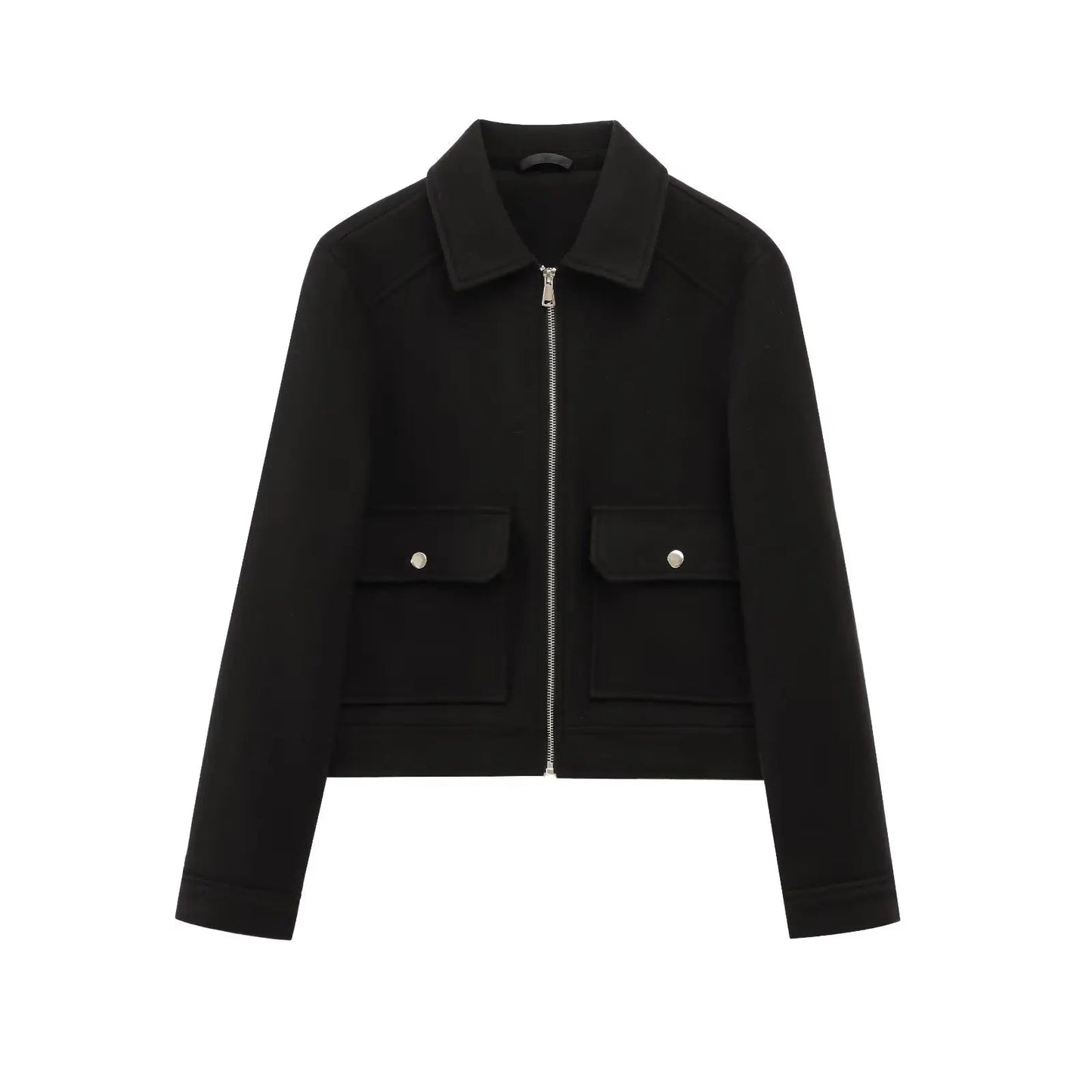 Mara Women's Cropped Jacket | Modern Utility Design, Structured Fit 7