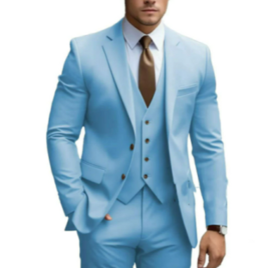 Maverick Men's Wedding Suit | Three-Piece, Modern Fit 1