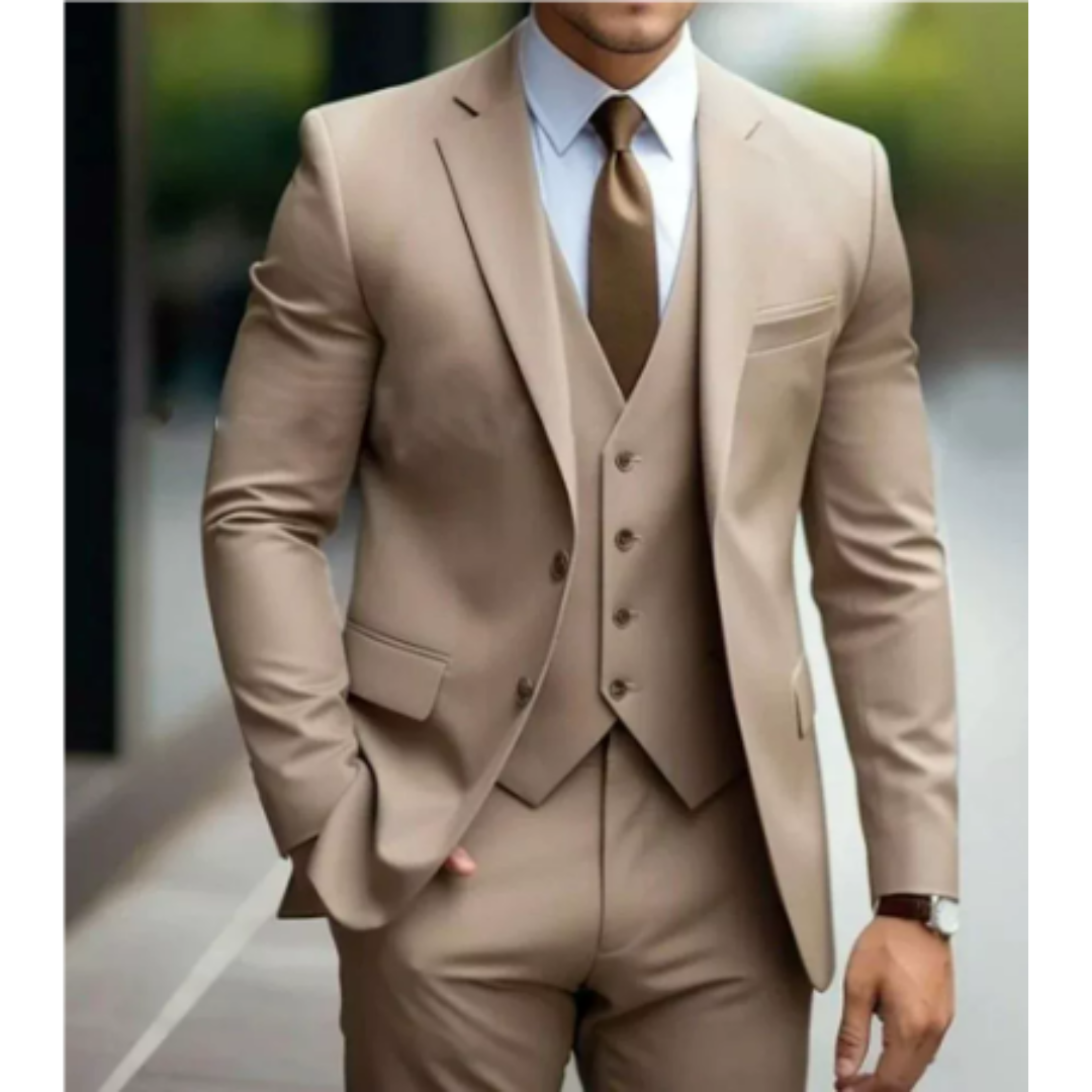 Maverick Men's Wedding Suit | Three-Piece, Modern Fit 12