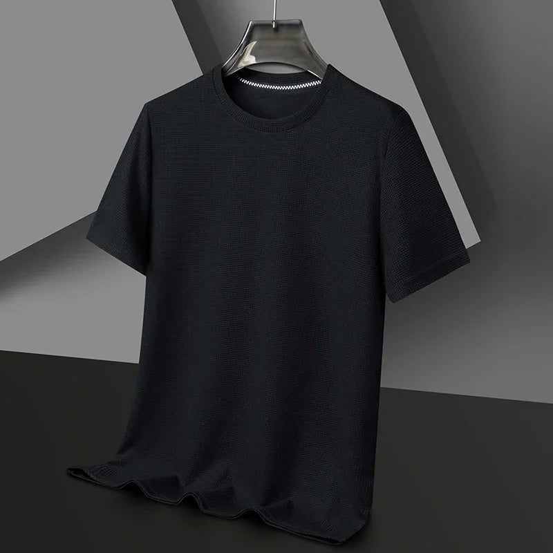 Max Men's T Shirt | Textured Fabric, Casual Short Sleeve 6