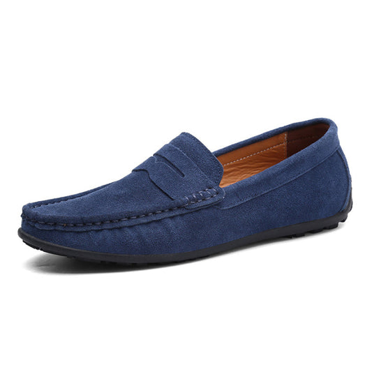 Max Relax Men's Black Loafers | Classic Slip-On Design, Comfortable Fit 1