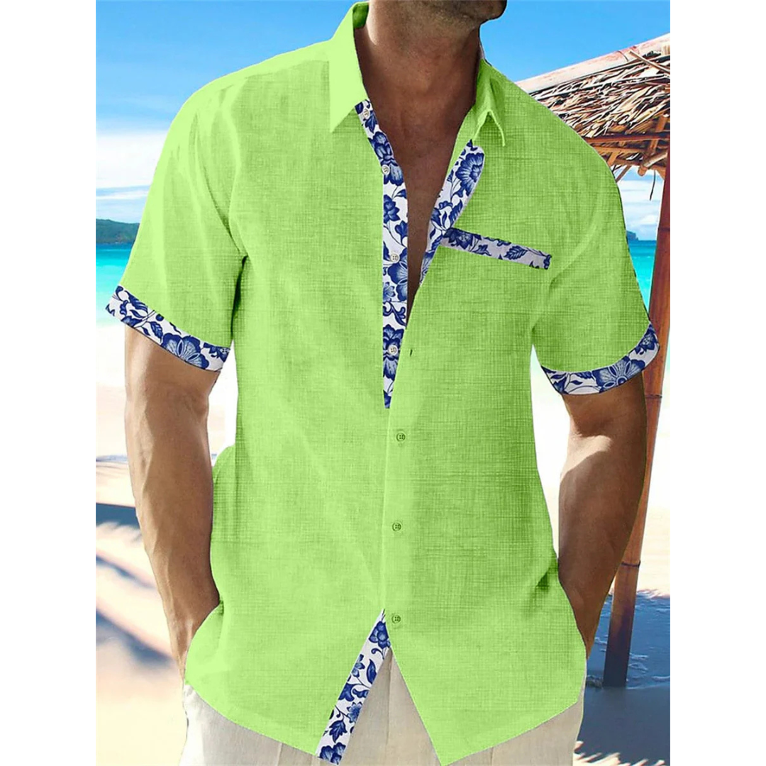 Milo Men's Summer Shirt | Relaxed Fit, Button-Down Style 6