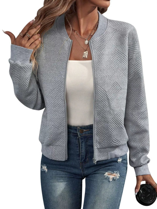 Mina Women's Jacket | Relaxed Bomber Style, Versatile Casual Wear 7