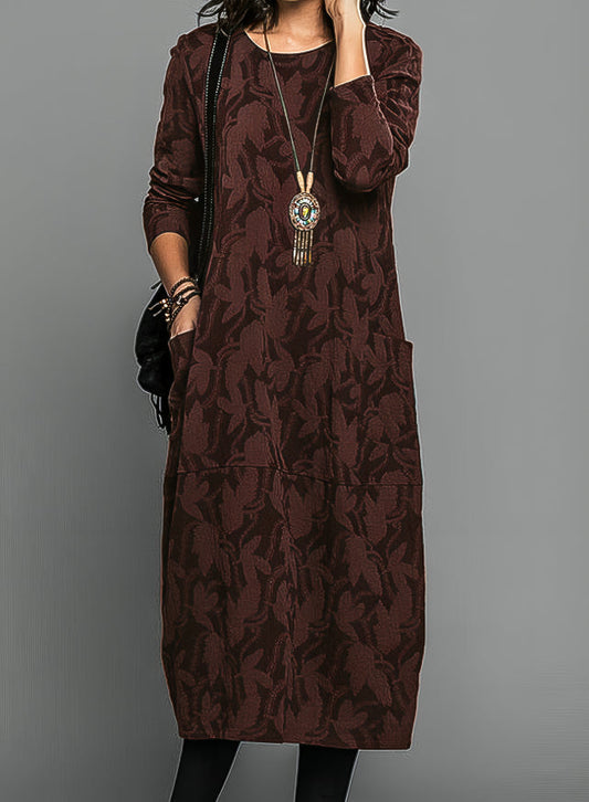Mira Women's Midi Dress | Elegant Printed Design for Summer Events 1