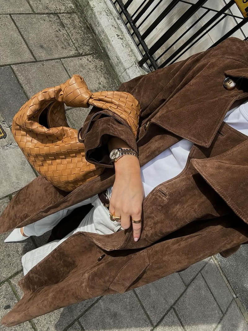 Mira Women's Trench Coat | Elegant Belted Design 5