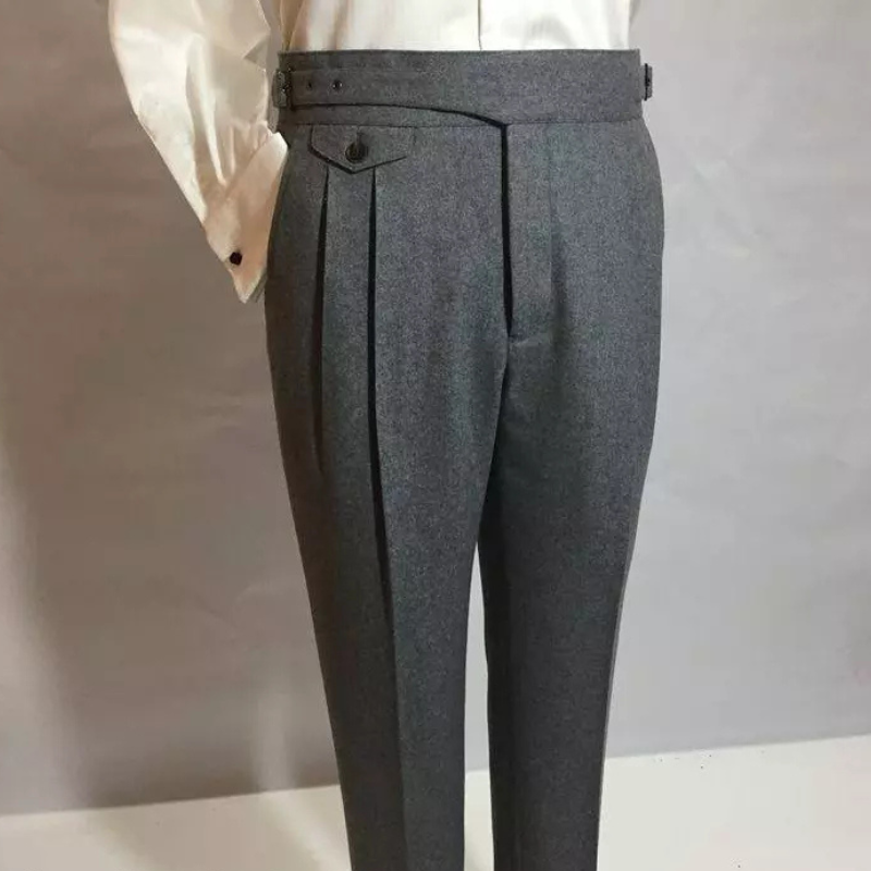 Moryam Men's Trousers | High Waist, Formal Style 5
