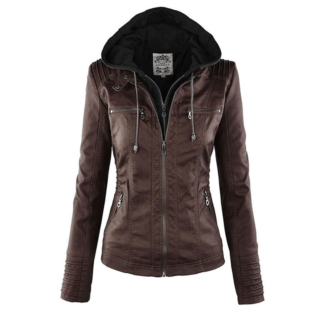 Nina Women's Winter Jacket | Cozy Hood, Slim Fit Design 4