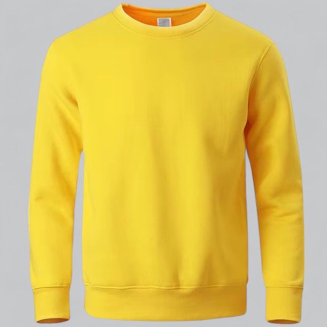 Noble Men's Classic Crew Neck Sweatshirt | Minimalist Comfort, Versatile Style 7