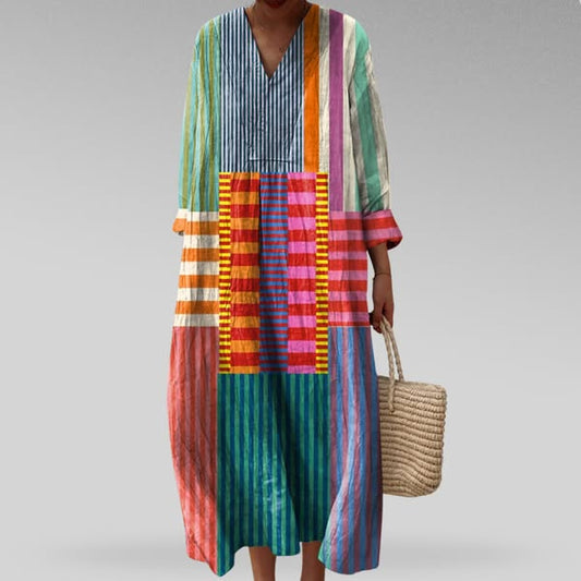 Olivia Women's Geometric Dress | Premium Fabric, Versatile Style 1